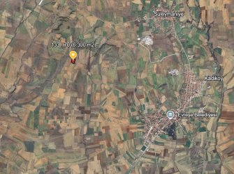 ÇANAKKALE GELİBOLU EVREŞE SATILIK YATIRIMLIK 6300 M2 UYGUN ARAZİ