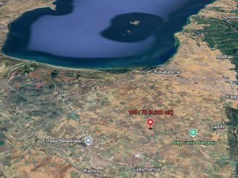 ÇANAKKALE GELİBOLU EVREŞE SATILIK YATIRIMLIK 6300 M2 UYGUN ARAZİ